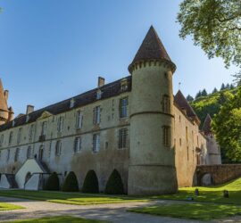 Le château de Bazoches-du-Morvan. Demeure familiale de Vauban. Photo: Yves Crozelon