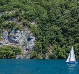 Activités nautiques sur le lac d'Annecy: Yves Crozelon