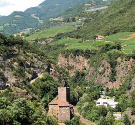 Bolzano, vue à partir du château-Roncolo. Photo: Annette Costaludin